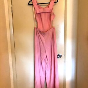 BCBG pink jumpsuit